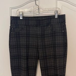 Liverpool Jeans Company plaid jeggings